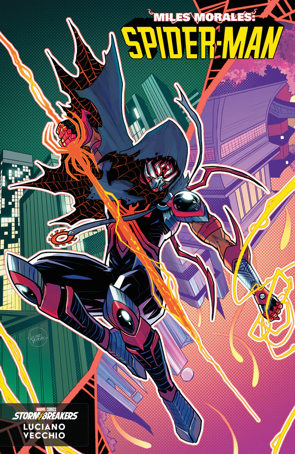 Miles Morales: Spider-Man: Luciano Vecchio Isekai Variant #1 - Cover 4